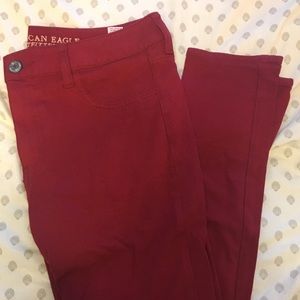 AEO colored knit jegging